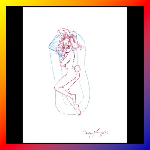 Mandy signed original art - signed,
