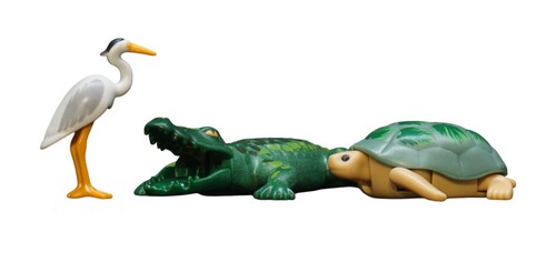 Playmobil héron crocodile