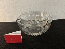 Service à caviar modèle Massena en cristal de Baccarat