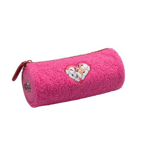 Trousse peluche rose - , diddl