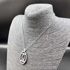 Collier pendentif logo Cartier