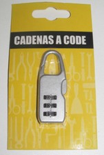 Cadenas de Sureté à Code