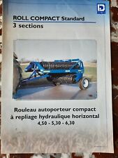 Prospectus Agricole ROLL COMPACT standard 3 sections Rouleau autoporteur DAL-BO