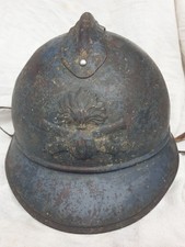 CASQUE  ADRIAN FRANCAIS  MODELE 15  WW1  ARTILLERIE MILITARIA