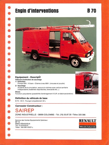 Renault engins d - engins, d'