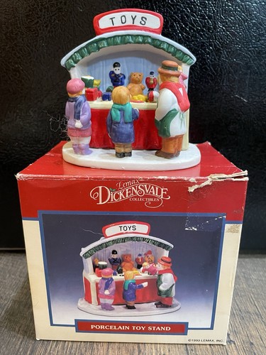 Lemax porcelain toy stand - lemax,
