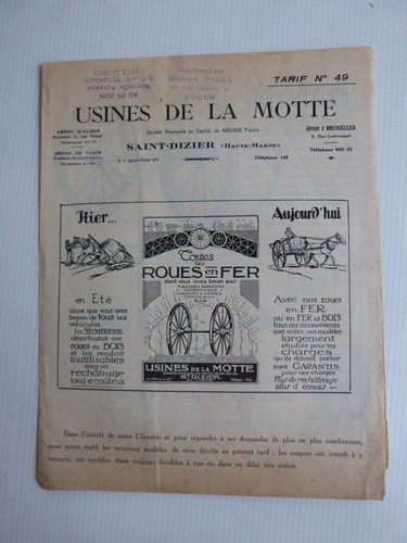 Prospectus catalogue agricole - catalogue,