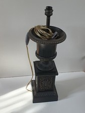 Vase Médicis en fonte de fer - Pied de lampe