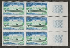 N° 1615**  SOUS-MARIN "LE REDOUTABLE" EN BLOC DE 6