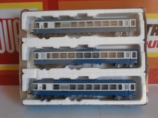 SNCF AUTORAIL TYPE EAD 3 ELEMENTS SOTTEVILLE BLEU/CREME JOUEF REF 02862100
