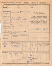 1942 CHEMINS DE FER FRANCAIS A