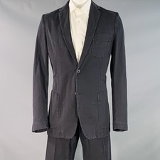 Costume En Coton À Carreaux Marine Martin Margiela Taille 44