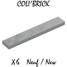 Lego 6636 - 6x Plaque Lisse /
