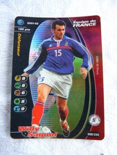 Willy Sagnol  8/230 Carte Football Champion FOIL 2001-02  Wizards