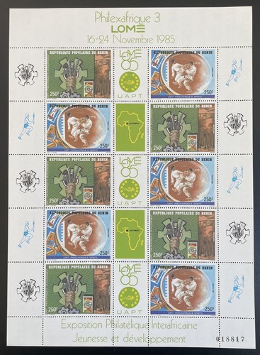 Bénin 1985 624 - 1985, 624-625