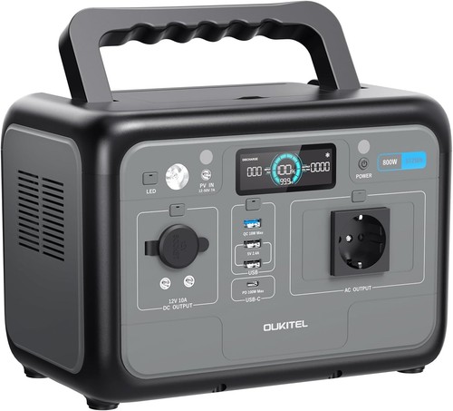 Oukitel 800w portable power - portable,