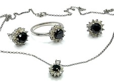 4.00ct Noir & Blanc Collier