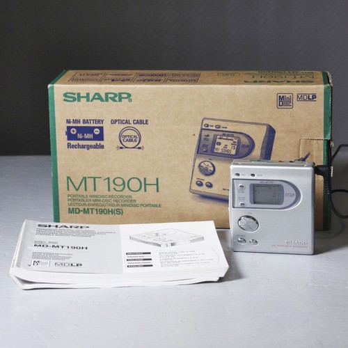 Baladeur minidisc sharp mt190h - baladeur,