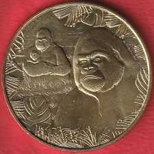 MONNAIE DE PARIS 2022 N° 12- 41 Zoo Parc de Beauval - le gorille