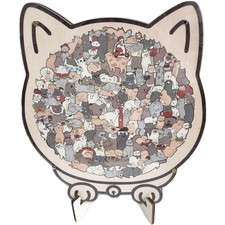 Puzzle en bois pour chat 135