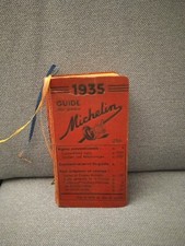 guide michelin 1935