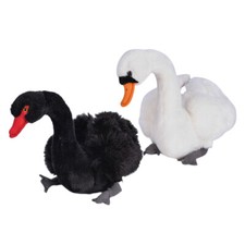 Cygne énorme peluche