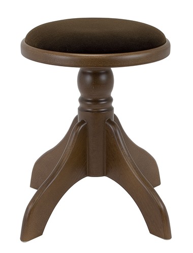 Tabouret piano bois noyer - tabouret,