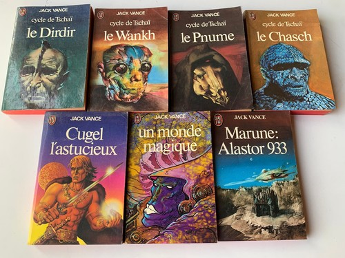 Lot livres jack vance - de,