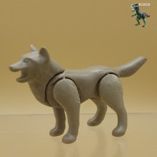 Playmobil figurine loup gris-chasseur indien-camp amérindien-chiot