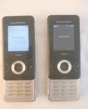 Lot De 2 Sony Ericsson Walkman W205 - Ambient black Mobile Phone Fonctionnel