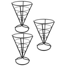3 Pcs Support Cornet De Frites