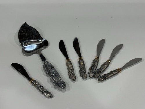 Arthur court cheese knives - court,