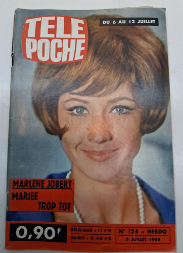 Tele poche 125 1968 marlene - poche,