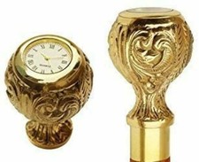 Pendule victorienne en laiton