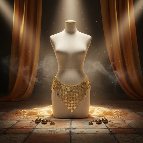 Chaîne hanches danse - chaîne, de