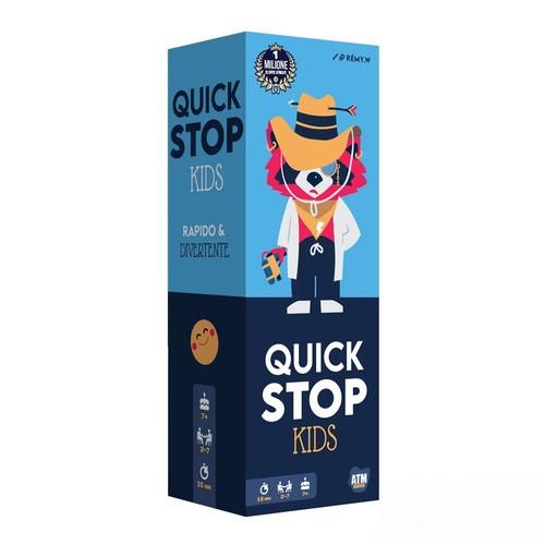 Jeu cartes quick stop kids - de,