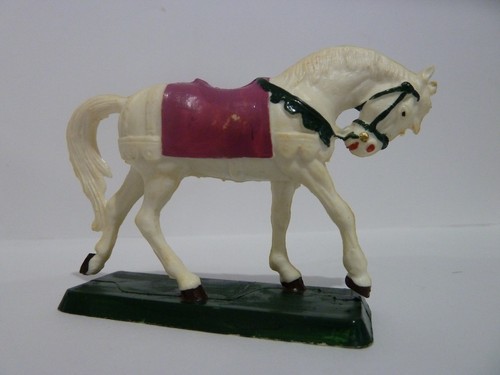 Figurine starlux cheval blanc - figurine,