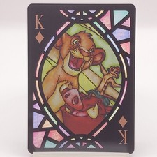 Cartes à jouer vitrail Le Roi