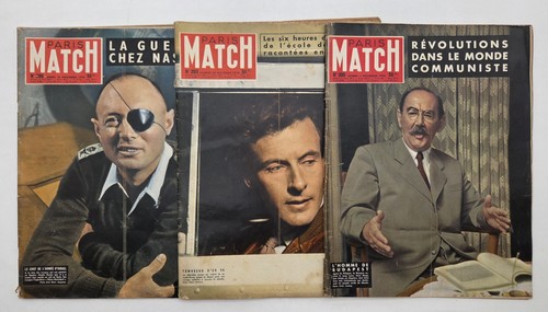 Magazines paris match 1955 - paris,