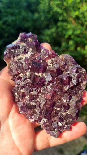Zoned fluorite calcite - fluorite,