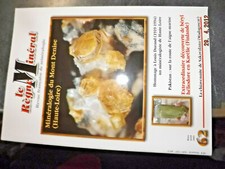 45§§ Revue Le Regne Mineral n°62 Mont Denise / L.Durand / Chiavennite Sakavalana