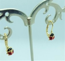 Boucles D'Oreilles or Jaune