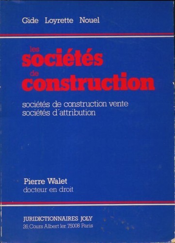 Les sociétés construction - les,