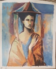 Cadre Peint À La Main Huile