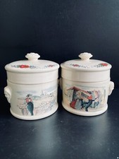 Lot de 2 Terrines pots à foie