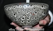 6,6 pouces Chine antique magnétostate four noir et blanc pot modèle bol rond