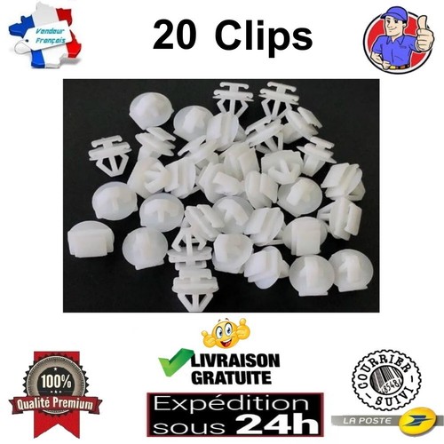 Clips fixation garniture - 20,
