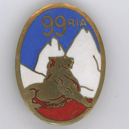 Régiment d infanterie - 99°, d'infanterie