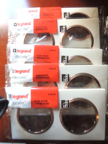 Plaque double dooxie chrome - 1,