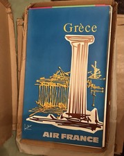 Affiche Air France Grèce